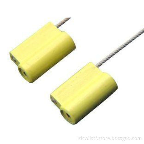 Steel Lock ABS Plastic Container Security Seals For Vehicle